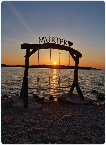 A swing on island Murter, Croatia